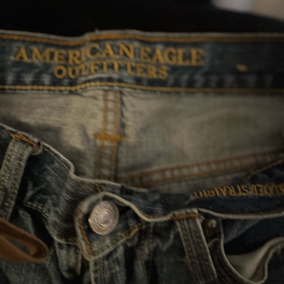 American Eagle Outfitters Blue Bootcut Jeans - Picture 1 of 5